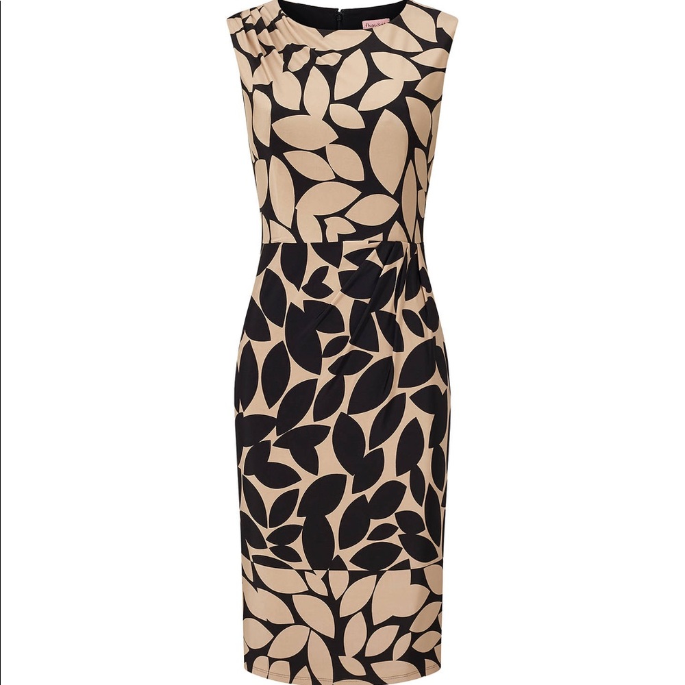 Phase Eight Leora Leaf Print Women’s Dress